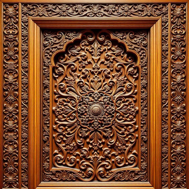 Wooden CNC carving masterpiece 1 - Venkateshwara CNC Hyderabad